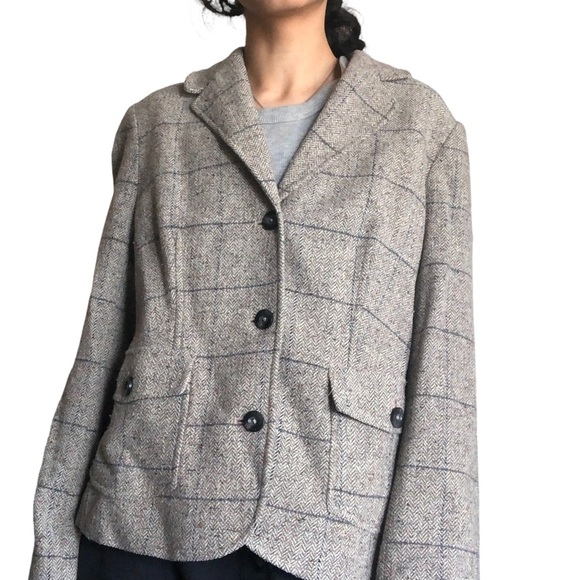 L.L. Bean Wool-Silk Blazer Coat - Picture 2 of 12